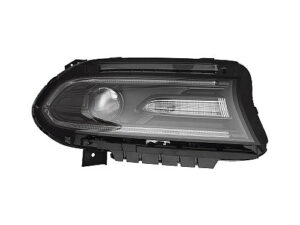 Dodge Charger Headlight Hid Headlight Passenger Side Without Logo Projector Type Code Lpq 2015-2018