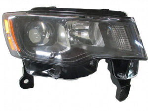 Jeep Grand Headlight Halogen Headlight Passenger Side Black Bezel Grand Cherokee 2017-2021/Wk 2022