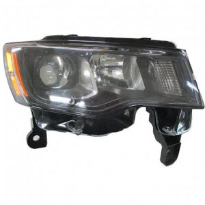 Jeep Grand Headlight Halogen Headlight Passenger Side Black Bezel Grand Cherokee 2017-2021/Wk 2022