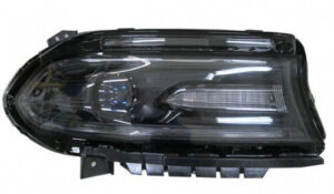 Dodge Charger Halogen Head Light Passenger Side W/ Led Daytime Running Light 2016-2017