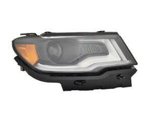 Jeep Compass Headlight Hid Headlight Passenger Side W/ Led Accent Compass_Mp 2017-2021