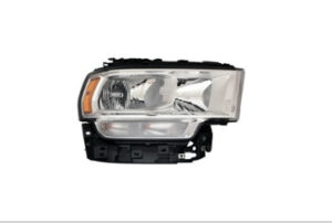 Ram 2019-2024 Headlight Halogen Headlight Passenger Side Chrome Bezel 25/35/45/5500 2019-2024 Capa (68360176Ae)