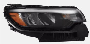 Jeep Compass Headlight LED Passenger Side Without Logo Reflector Type 2022-2025 Capa