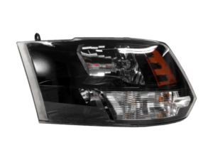 Ram 2011-2018 Headlight Halogen Headlight Driver Side Standard Black Bezel Pu-Ram-1500 15-18 25-3500 13-18 Classic 19-24 Capa