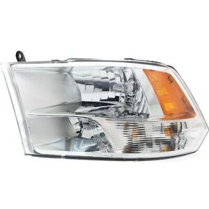 Ram 2011-2018 Headlight Passenger Side W/ Quad Ram1500 09-10/2500 2010 Pu-Ram-15-3500 11-12