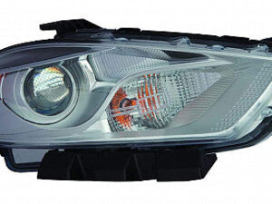Dodge Head Headlight Passenger Side Headlight Halogen Chrome Housing 13-15