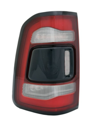 Ram 2019-2024 Tail Light Driver Side Without Blind Detection Black Center/Trim Pickup-Ram-1500 2019-2024 (55112993Ad)