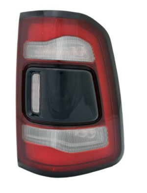 Ram 2019-2024 Tail Light Passenger Side Without Blind Detection Black Center/Trim Pickup-Ram-1500 2019-2024 (55112992Ad)