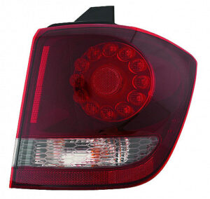 Dodge Journey Tail Light Passenger Side Black Trim 2015-2020 Capa