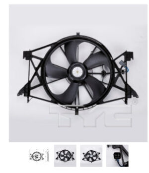 Ram 2011-2018 Rad Fan 4.7L/5.7L V8 1500 09-18/Classic 19-22 2500 10-18 3500 13-18 (Oe 55056948Ai)