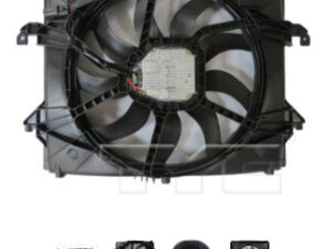 Ram 2019-2025 Dual Rad/Cnd Fan W/ Brushless Motor Wagoneer 5.7L V8 2022 (Oe 68275634Ad) 1500 3.6L V6/5.7L V8 19-22