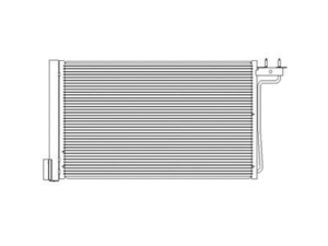 Ford Focus Condenser For 2.0L Focus & Electric 2015-2018