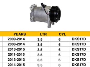 Nissan Quest A/C Compressor 3.5L Maxima/Murano/Pathfinder/Quest/Jx35/Qx60 Check Imgage(4S Pn 68671)