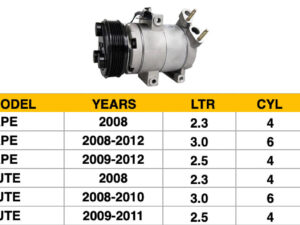 Ford Escape A/C Compressor Escape & Mazda Tribute Doble Before Order (4S Pn 68672)