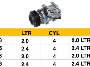 Kia Sportage A/C Compressor Tucson 2.0L 11-13 / 2.4L 10-15 & Sportage 2.0L 2.4L 11-16 (4S Pn 178305)