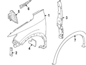 Nissan Kicks Fender Driver Side 2025-