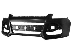 Ford Escape Bumper Cover Front Bumper Primed W/ Sensors 2013-2016