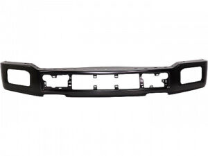 Ford Pickup Bumper Cover Front Face Bar Steel W/ Fog Lamps Black Paint-to-Match F-150/Responder 2018-2020