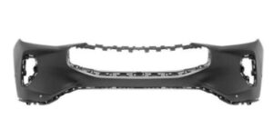 Ford Escape Bumper Cover Front Upper Bumper Primed W/ Auto Park & Park Assist Sensors Escape/St_Line/Hyb 2023-2025 (Pj6Z-17D957-Baptm)