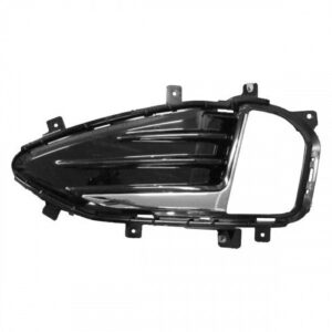 Ford Edge Fog Light Fog Light Bezel Passenger Side Black/Chrome For Se/Sel/Titanium Edge 2019-2024 (Exc Elite)
