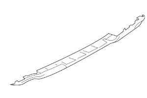 Ford Explorer Front Valance Primed Active/Platinum/St/St-Line 2025- (Rb5Z-8419-Baptm)