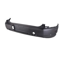 Ford Bronco Bumper Cover Rear Bumper Textured Dark Gray Without Trailer Hitch W/ 4 Sensors 2021-2024