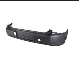 Ford Bronco Bumper Cover Rear Bumper Textured Dark Gray Without Trailer Hitch W/ 4 Sensors 2021-2024