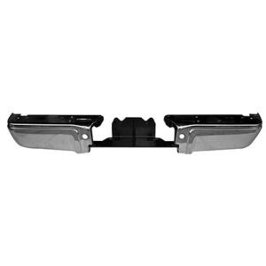 Ford Pickup Bumper Cover Rear Face Bar Chrome Ends Without Sensor Holes F450/ F550/Superduty 2008-2016