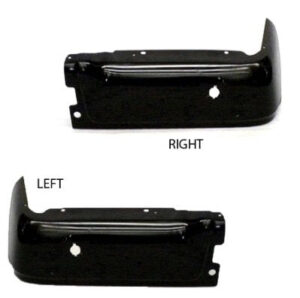 Ford Pickup Bumper Cover Rear Face Bar Driver Side/Passenger Side Pieces W/ Sensor Holes Painted Lightduty 09-14/Svt Raptor 10-14