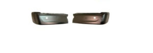 Ford Pickup Bumper Cover Rear 2-Pc Driver Side+Passenger Side Bumper End Set Black Paint-to-Match W/ Parking Sensors Without Active Park Assit F150/Responder 21-23/Lightning 22-24 (Oe Ml3Z17906Baptm)