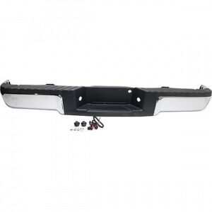 Ford Pickup Bumper Cover Rear Bumper Assy Chrome Without Tow Pkg & Sensors For Styleside/Lightduty 2009-2014