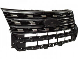 Ford Explorer Grille Dark Gray/Chrome Moldings Base/Xlt/Limited 2016-2017 (Oe Fb5Z8200Ab)