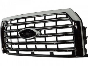 Ford Pickup Grille 5-Chrome Bars/Chrome Surround For Xlt 2015-2017 (Oe Fl3Z8200Ea)