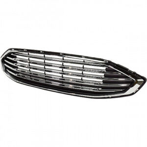 Ford Fusion Grille Blk/Chrome Bars & Frame Without Sport Fusion/Energi/Hyb 17-18
