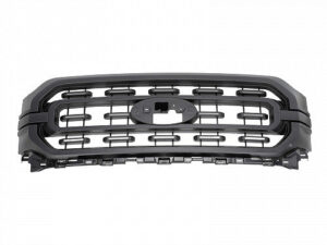 Ford Pickup Grille 2 Horizontal Bar Type Black Texture For Xl Without Stx Pkg 2021-2023 (Oe Ml3Z8200Aa)
