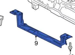 Ford Transit Radiator Support Tie Bar 2020-2025 (Lk4Z8125A)