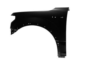 Ford Pickup Fender Driver Side Aluminum W/ Wheel Opening Without Active Park Assist 2015-2020