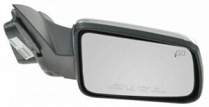 Ford Focus Mirror Passenger Side Pwr/Heat With Blk Cover Without Folding Usa Built Models Focus 2008-2011