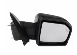 Ford Pickup Mirror Passenger Side Paint-to-Match Power Heated/Power Fold/Bsd/Memory/Puddle/Spotlight/Signal/Temperature 2019-2020 (Jl3Z-17682-Mcptm)