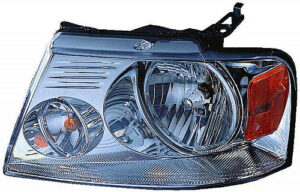 Lincoln Head Headlight Driver Side Chrome Trim Lincoln Mark_Lt 2006 Lightduty 04-08