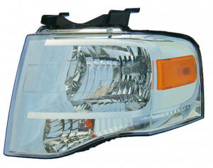 Ford Head Headlight Driver Side Chrome Housing Expedition/El/Max 2007-2014