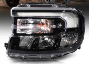 Ford Maverick Headlight LED Driver Side Black For Tremor Offroad/Xlt W/ Appearance Pkg 2023-2024