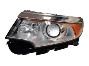 Ford Edge Halogen Head Light Driver Side Chrome Without Sport/Logo 2011-2014