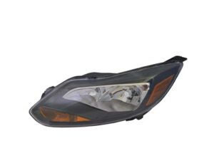 Ford Focus Head Light Driver Side Black Titanium Model 2012-2014