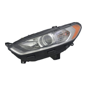 Ford Fusion Headlight Halogen Headlight Driver Side Fusion/Energi/Hybrid 2013-2016 Capa