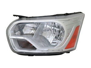 Ford Transit Headlight Halogen Headlight Driver Side Chrome Transit Van 2015-09/02/2015 Capa