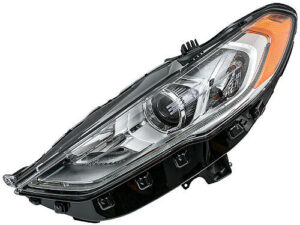Ford Fusion Headlight Halogen Headlight Driver Side Without Signature Fusion/Energi/Hybrid All 2017-2020