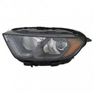 Ford Ecosport Headlight Halogen Headlight Driver Side Black Bezel W/ Led Daytime Running Light 2018-2022 Capa