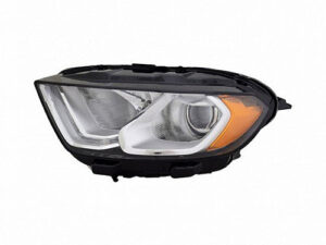 Ford Ecosport Headlight Halogen Headlight Driver Side Chrome Housing W/ Led Daytime Running Light 2018-2022 Capa