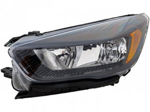 Ford Escape Halogen Head Light Driver Side Black Without Led Accent 2018-2019 Capa